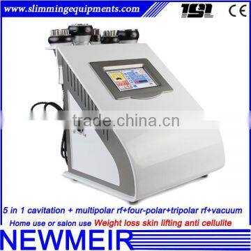 Hotsale lingmei factory portable vacuum cellulite suction cavitation rf body shaping beauty machine