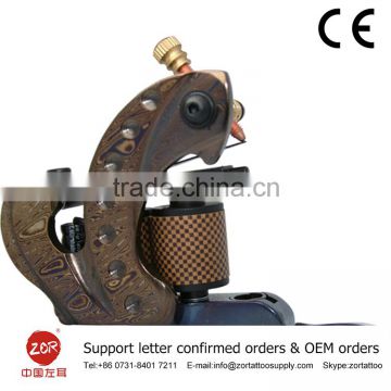 China Goods Wholesale True Brass Gun rotary tattoo machine tattoo gun