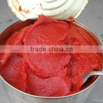 canned tomato paste canned vegetable in metal tins