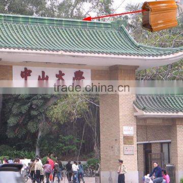 china glazed roof tile factory ethnic Memorial gateway