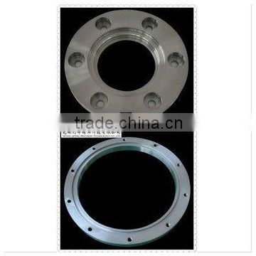 stainless steel precision train flange