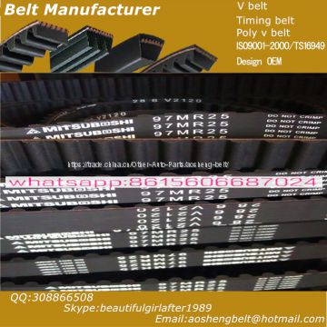 MAZADA  timing belt auto transmission belt RF03-12-206A/78MR19/WL01-12-205/101RU30/Z502-12-205/123MY22/ZZM3-12-205/131RU22 CR/HNBR/EPDM rubber timing belt