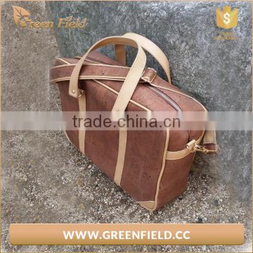 Cork and Denim Weekender Bag Unisex Duffle Bag Large Travel Bag