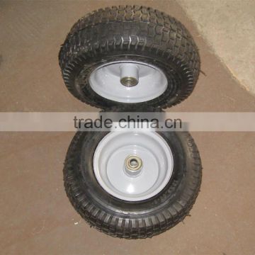 factory provide high quality durable hand trolley rubber wheel