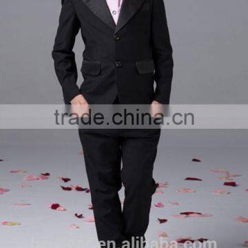 BOY'S TR STAIN LAPEL SUITS- JACKET&PANTS&VEST