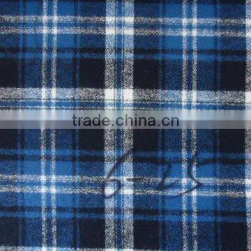 New fashion cotton flannel check fabric V308