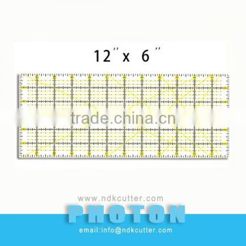 Quilting & sewing Ruler 6''x12'' Acryl ruler
