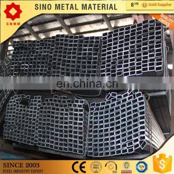 good price round steel s235 jr seamless square tube q235 50x75 black rectangular pipe