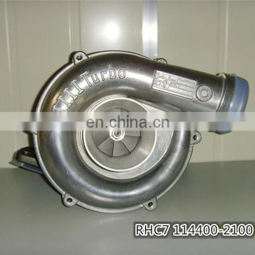 RHC7 Turbo NH170048 CI56 703724-5001S 114400-2100 Turbocharger for Isuzu Hitachi EX200-1 6BD1T 6 Cylinders diesel Engine parts