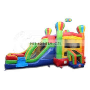 professional pvc material samba balloon inflatable round air bouncer castle jumper