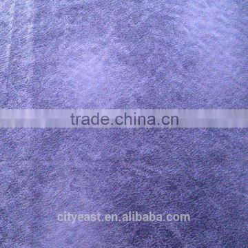 bronzed suede fabric for home textile