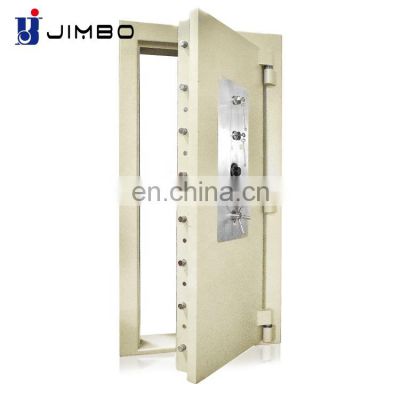 JIMBO factory price large security metal bank home fireproof vault door