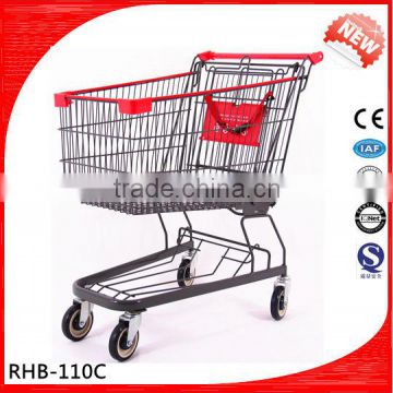 High quality supermarket shopping cart