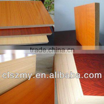 plain melamine mdf board