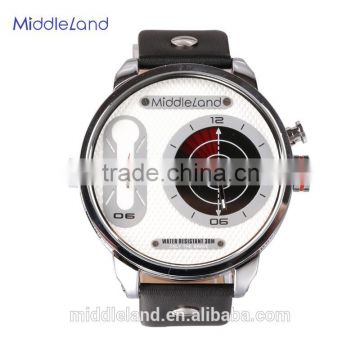 2015 Middleland Luxury watch online new arrival with leather band