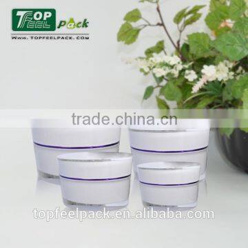 50g round acrylic jar , plastic container for cosmetic , cosmetic cream container