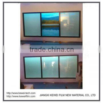 Kewei High-clear smart glass for villa,switchable smart glass