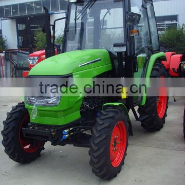 60hp 4wd tractor with front end loader,cabin,A/C,EEC paper