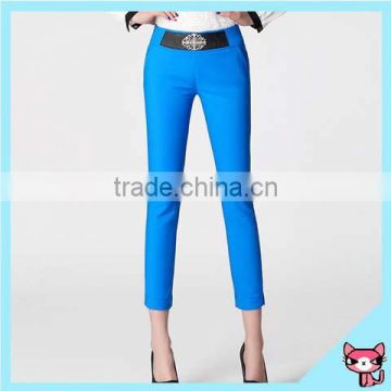 2015 China Supplier Unique Design Lady Fashion Trousers