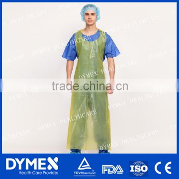 Disposable CPE Apron/Nonwoven Protective Clothing
