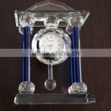 Fashion crystal clock for decoration