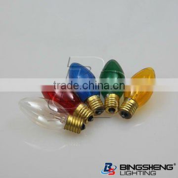 CHEAPER Clear ,colour Bulbs C7 E12 INCANDESCENCE BULBS FOR CHRISTMAS
