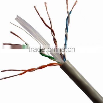 standed BC & CCA UTP CAT6 short meter cable good quality wooden package