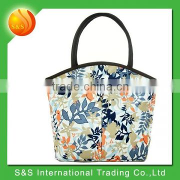 European and American style printing women handbag factories in china
