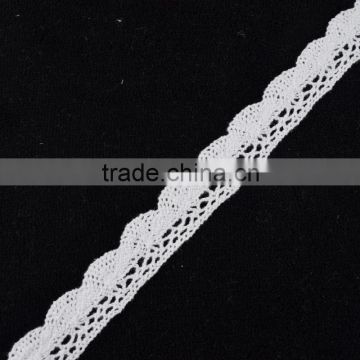 Hot sale cotton crochet cluny lace trim made in china