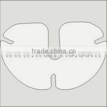 TRANSPARENT PLASTIC COLLAR STAY W071-1014