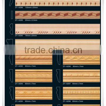 good quality and low prices embossed wood moulding Linyi factory offer
