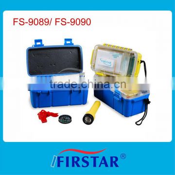 watertight case survival first aid kit