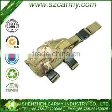 Army Camouflaged Oxford Drop ship Tactical Leg Holster