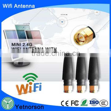 Rubber 3dB antenna wifi omni-directional with sma connector