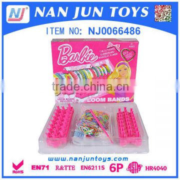 silicone rubber loom bands loom rainbow rubber bands for bracelet