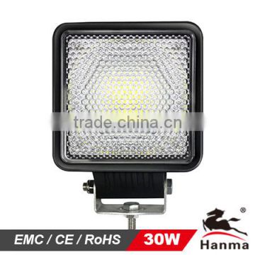 2012 Hotselling! 2600LMLED wok lights for mining, agricultural,truck, tractor, forklifts.CE, IP68,EMC,EMARK
