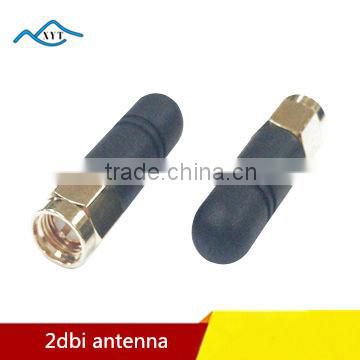 Factory Price Free Sample direct SMA Plug Rubber Whip Indoor Antenna