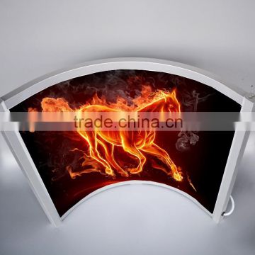 far infrared curved heater with infrared heating film