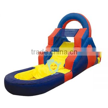 outdoor funny pvc tarpaulin giant inflatable water slide for adult