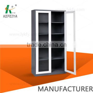 Lockable Glass Door Storage Cabinet