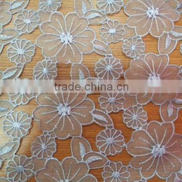 Embroidery fabric or beaded faric,lace fabric