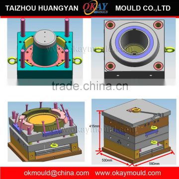 high quality injection plastic paint pail mold