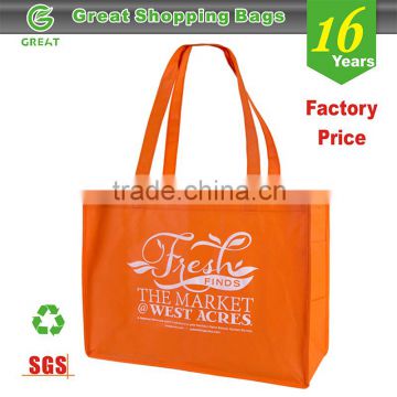Best selling reusable 100gsm non woven tote bag