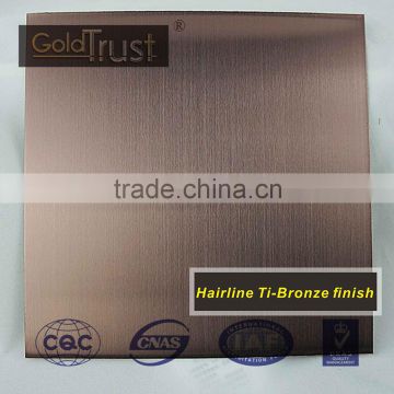hairline color stainless steel sheet