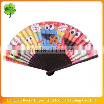 Cheap paper hand bulk high quality funny hand fan