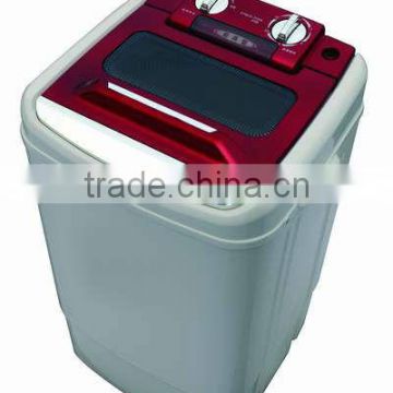 4.0kg Aluminum motor laundry commercial mini single tub semi automatic cheap mini washing machine with spin dry