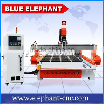 1500mm*3000mm 4 axis atc cnc , wood stair cnc router machine , 3d wood cnc sculpture machine with rotary device
