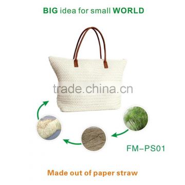 Biodegradable Paper Straw Eco high classed fashionable Paper Straw bag sets