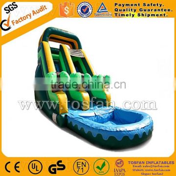 commercial inflatable water slide water pool A4052