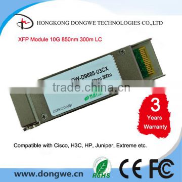 Cisco compatible 10G 850nm 300m XFP Transceiver XFP-10G-SR
